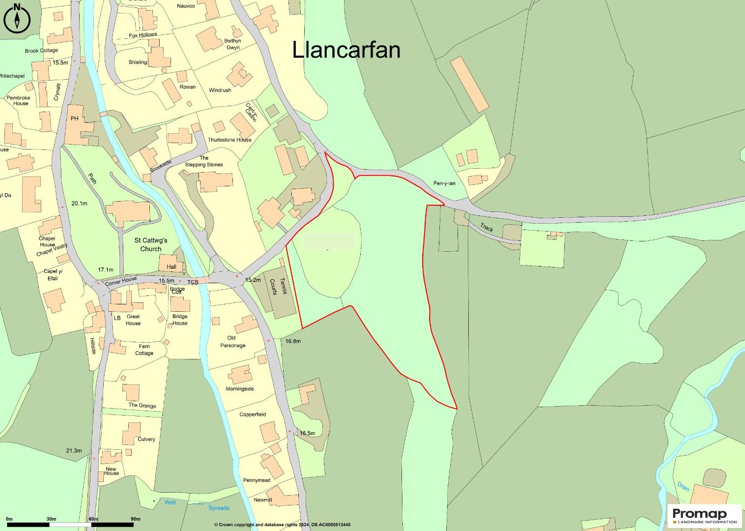 Approx 2.67 acres, Llancarfan, Barry, CF62 3AD